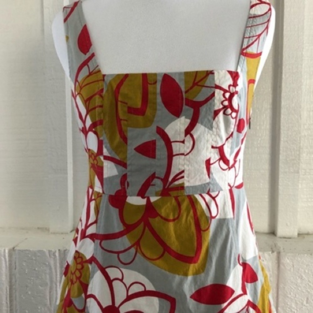 Anthropologie MAEVE Bold Floral Dress size 4 - Picture 3 of 6